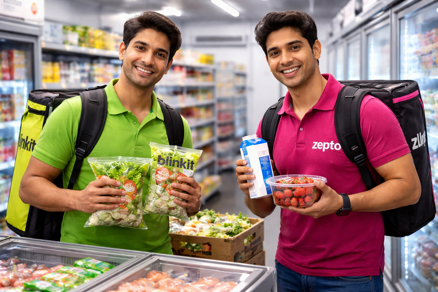 Cold chain logistics in quick commerce India delivery system